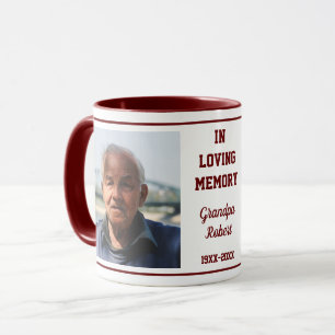 Taza En recuerdo de amor 2 foto Keepsake Mug