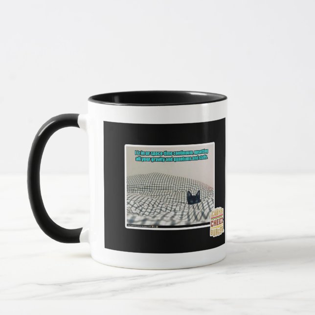 Taza En serie continua del tiempo de espacio del ur (Izquierda)