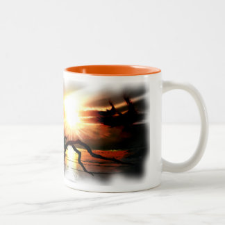 Taza "en tándem" del Dos-Tono