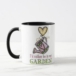 Taza En vez de estar en mi jardín