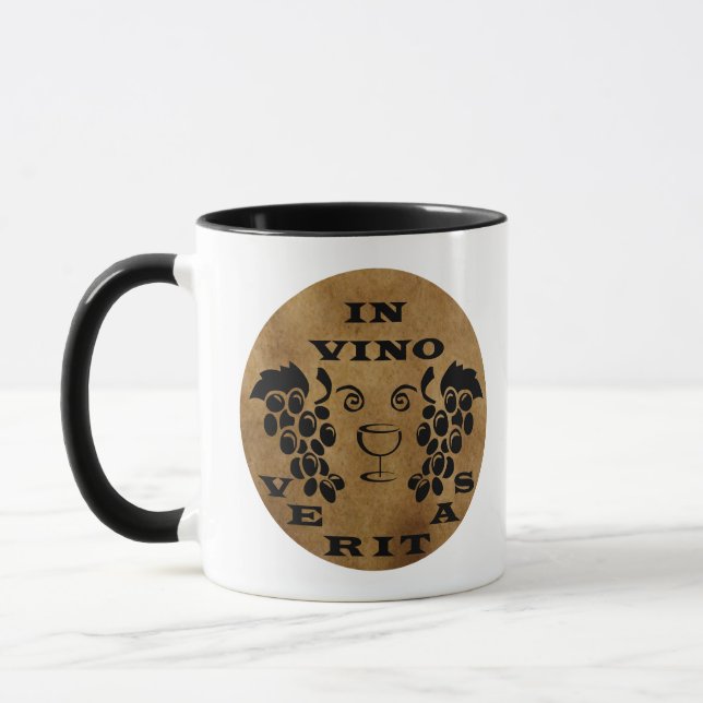 Taza En vino veritas (Izquierda)
