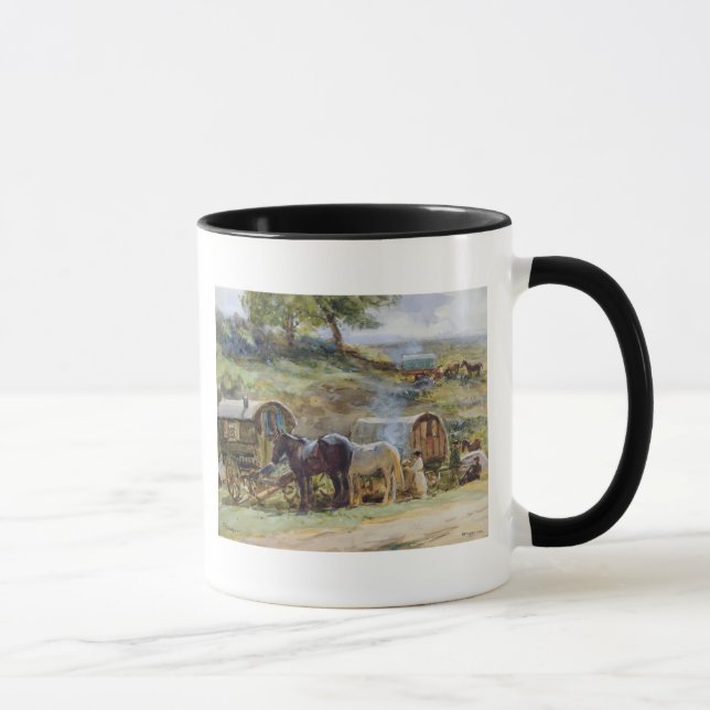 Taza Encampment gitano, Appleby, 1919 (Derecha)
