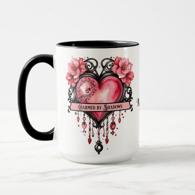 Taza Encantado por Sombras de Café Mug (Izquierda)