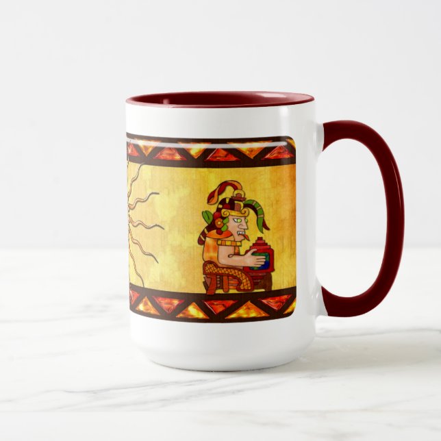 Taza Encantador De Serpientes AZTEC (Derecha)
