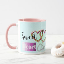 Encantador Pastel Cariño Mug