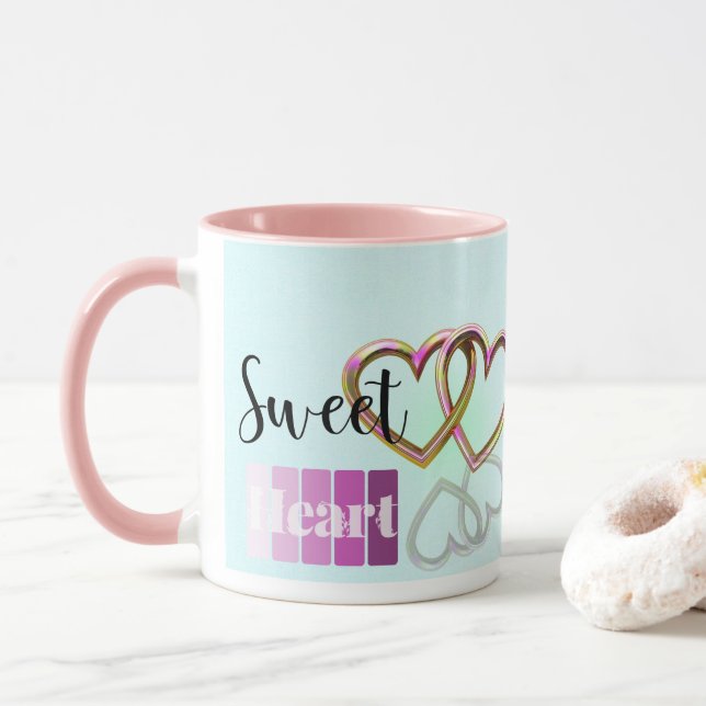 Taza Encantador Pastel Cariño Mug (Con donut)