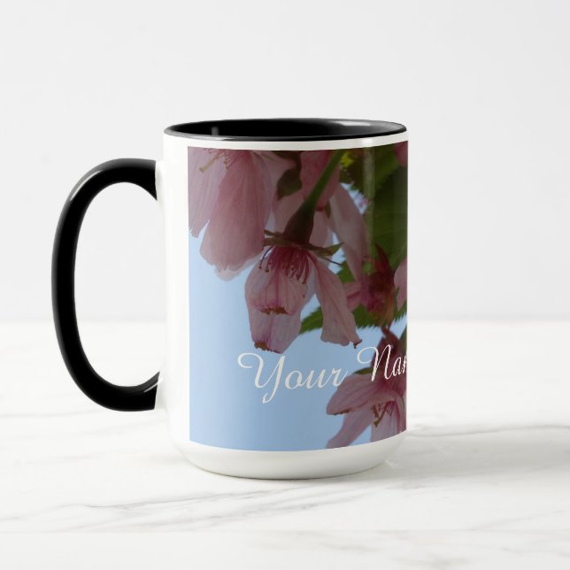 Taza Encantador Personalizado de Blooms (Izquierda)
