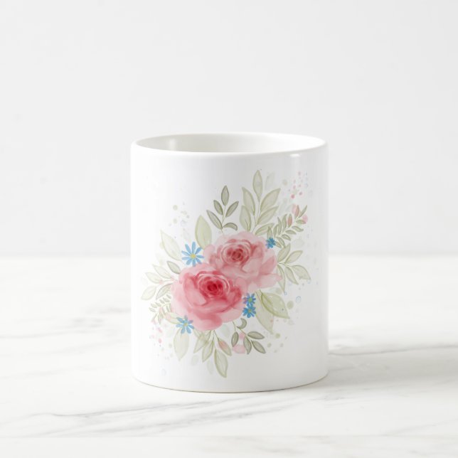 Taza Encantadora Cottage Rose (Centro)