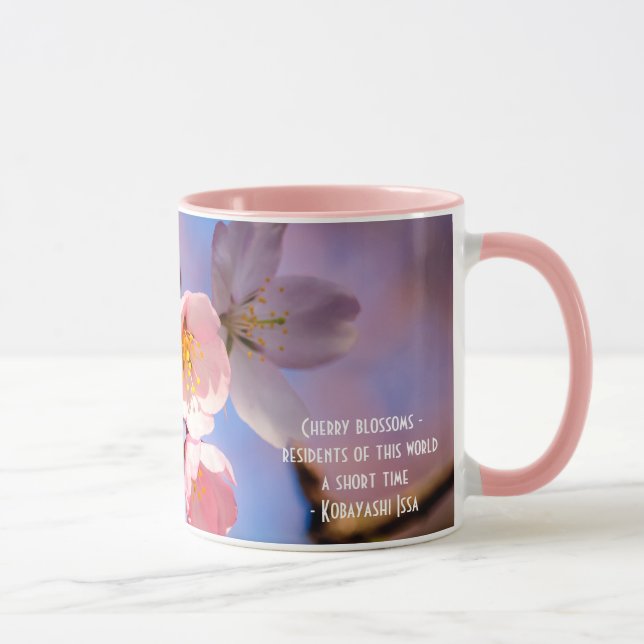 Taza Encantadoras flores de Sakura (Derecha)
