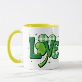 Taza Encanto de amor de San Patricio
