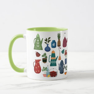 Taza Encanto de cocina moderno de mediados de siglo