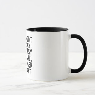 Taza Encargado del fútbol de la fantasía del contable