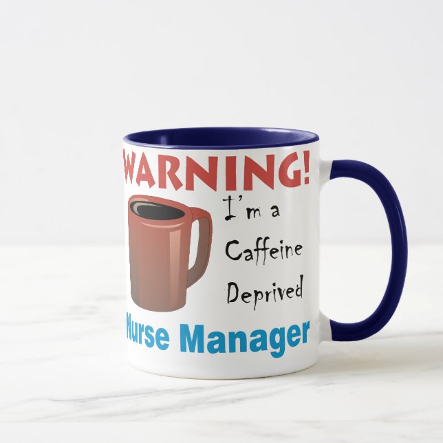 Taza Encargado privado cafeína de la enfermera (Derecha)