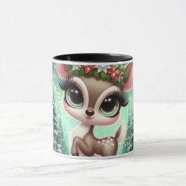 Taza Enchanted Forest Reindeer Princess
