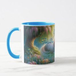 Taza Enchanted Meadow White Horse Mug