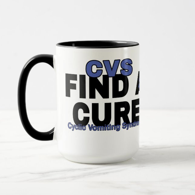 TAZA ENCONTRAR UNA CURA/BOLD...CVS (Izquierda)