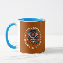 Taza Encuentra tu peluca de paz Dreamcatcher Mug