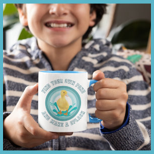 Taza Encuentra Tu Propio Estanque Y Haz Que El Splash C