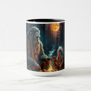 Taza Encuentro de Bosques de Pie Grande y Mononlit