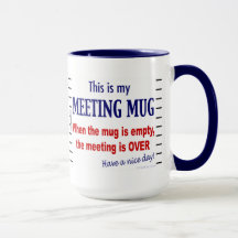 Encuentro de Mug Funny Office Humor Coffee Mug