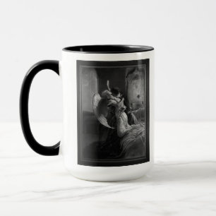Taza Encuentro romántico de Mihaly von Zichy