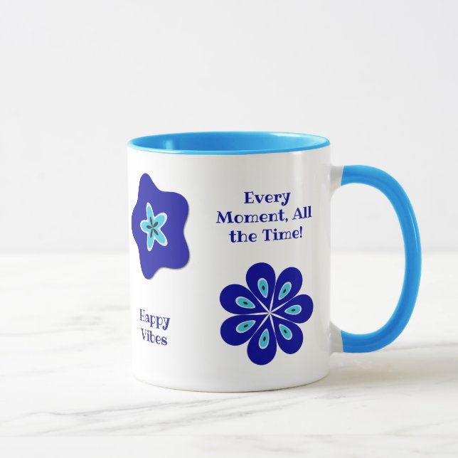 Taza Energía inspiradora Floral Mal Ojo Positivo (Derecha)