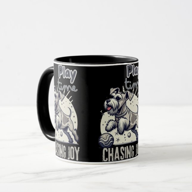 Taza Energía sin límites: la dramática persecución de l (Anverso izquierdo)