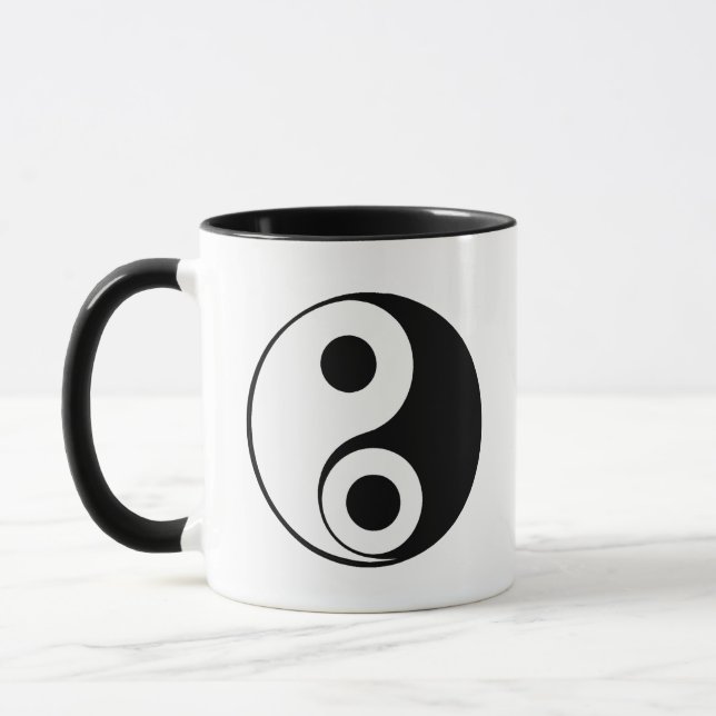 Taza Energías opuestas, Crear Balance Yin Yang (Izquierda)