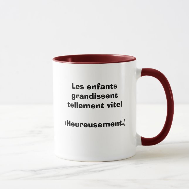 Taza Enfants de Les grandissent… (Derecha)