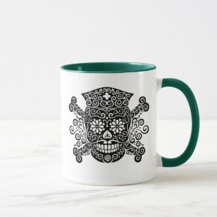 Taza Enfermera antigua del pirata