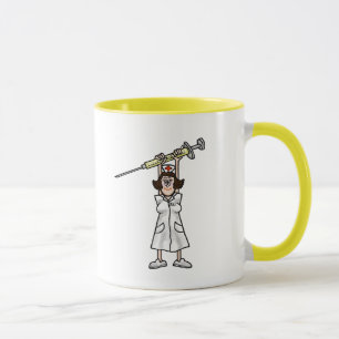 Taza Enfermera Con Nombre Personalizado De La Mug De Je