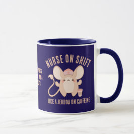 Taza ENFERMERA CORTA EN CAMBIO Café Jerboa