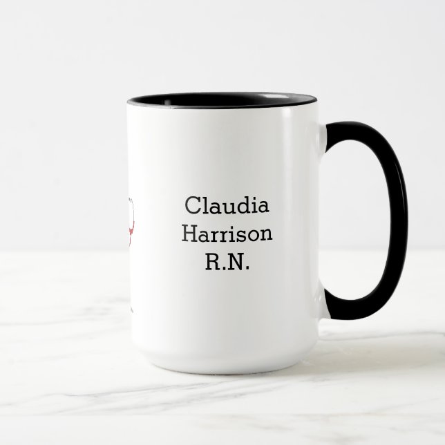 Taza Enfermera jubilada (Derecha)