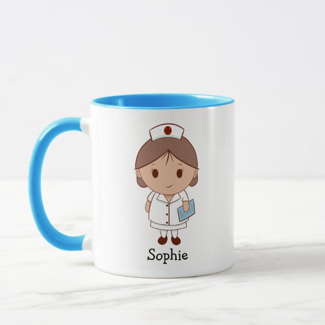 Taza Enfermera personalizada (Izquierda)