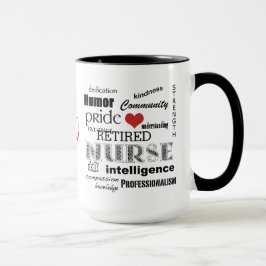 Taza Enfermera Pride-Attributes/RETIRED+Estetoscopio