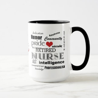 Taza Enfermera Pride-Attributes/RETIRED+Estetoscopio
