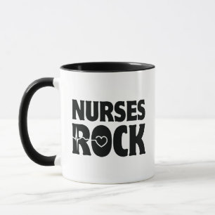 Taza Enfermeras Rock Coffee Mug
