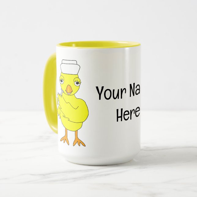 Taza Enfermería Chick (Anverso izquierdo)