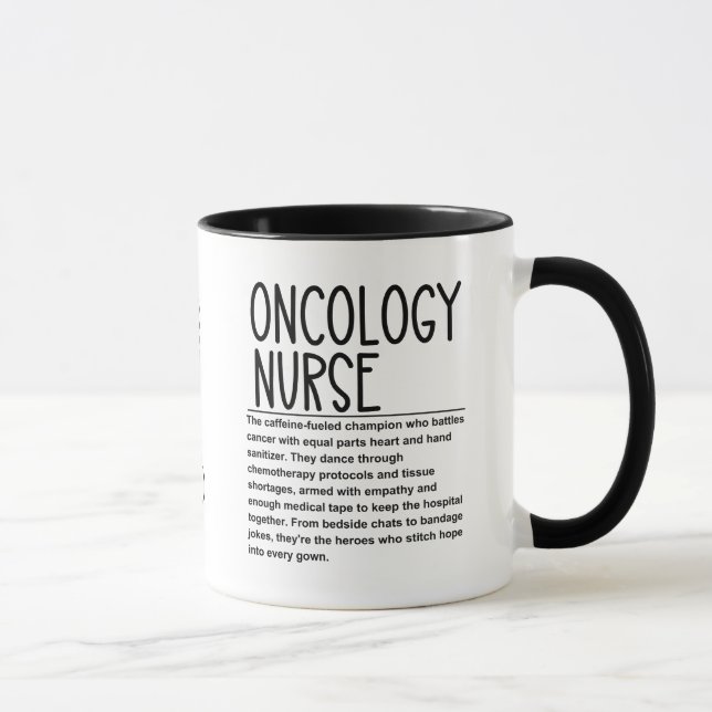 Taza Enfermero de oncología (Derecha)