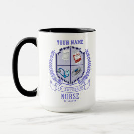 Taza Enfermero de perfusión de la liga de nombre IV per