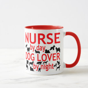 Taza Enfermero de Perro Lover