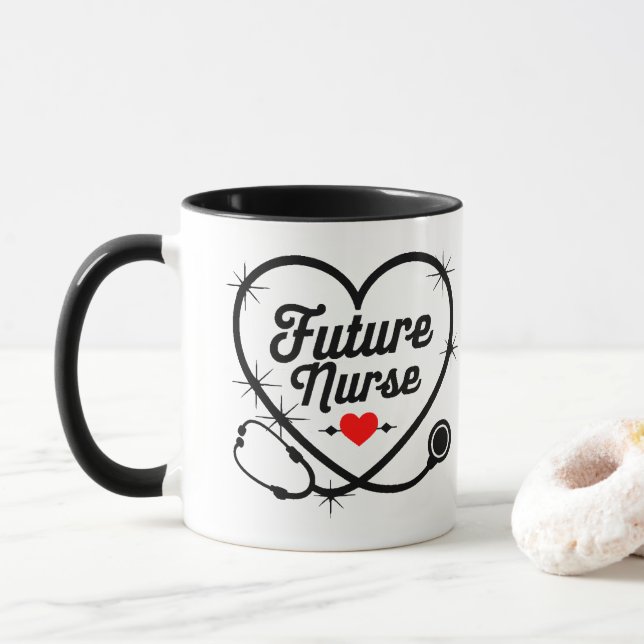 Taza Enfermero futuro (Con donut)