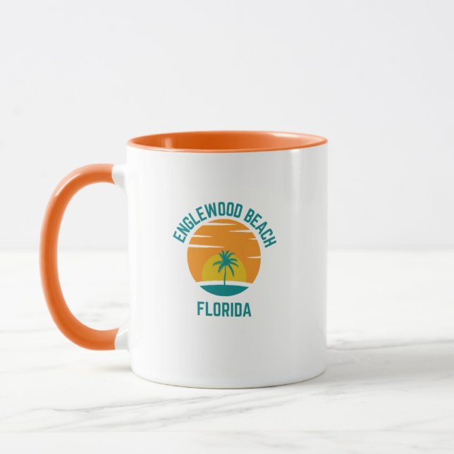 Taza Englewood Beach Florida Coffee Mug (Izquierda)