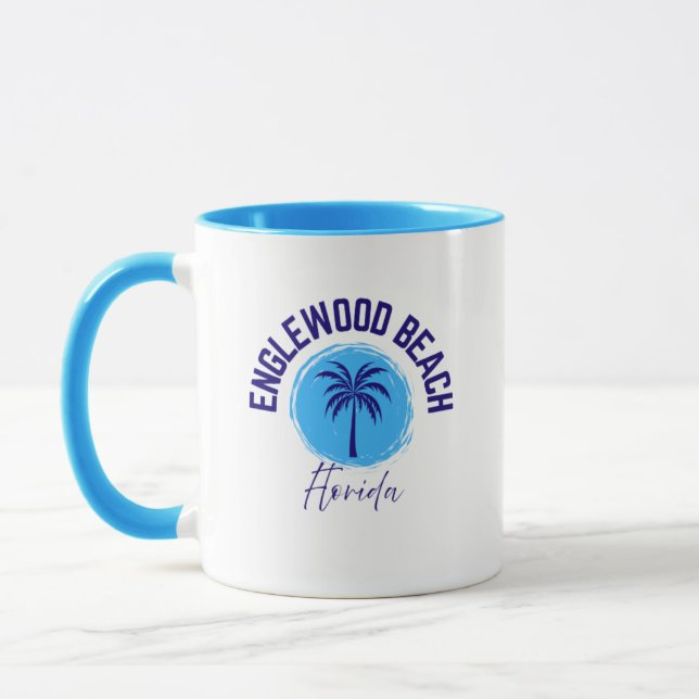 Taza Englewood Beach Florida Coffee Mug (Izquierda)