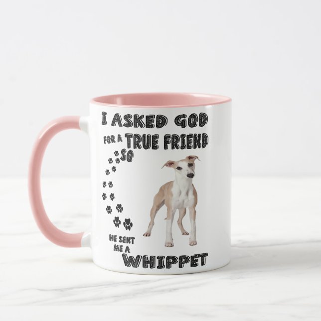 Taza english cita a mamá, papá de suspiro arte, cortar (Izquierda)