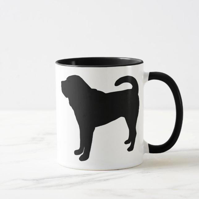 Taza Engranaje de Shar-Pei del chino (Derecha)