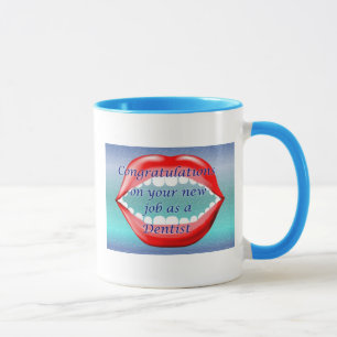 Taza Enhorabuena en su nuevo trabajo como dentista