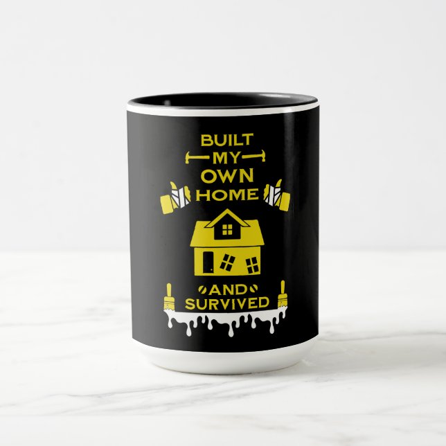 Taza Enhorabuena por la autoconstrucción en casa (Centro)