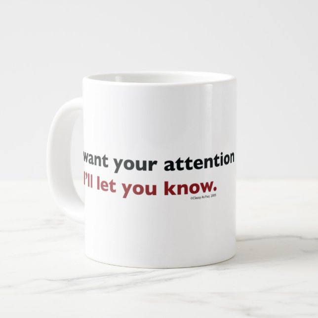 Taza enorme (Izquierda)