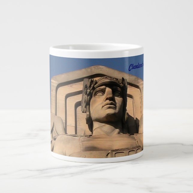 Taza enorme del guarda del puente (Cleveland) (Frente)